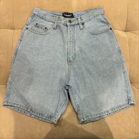 Pants - Vintage Denim high—rise shorts